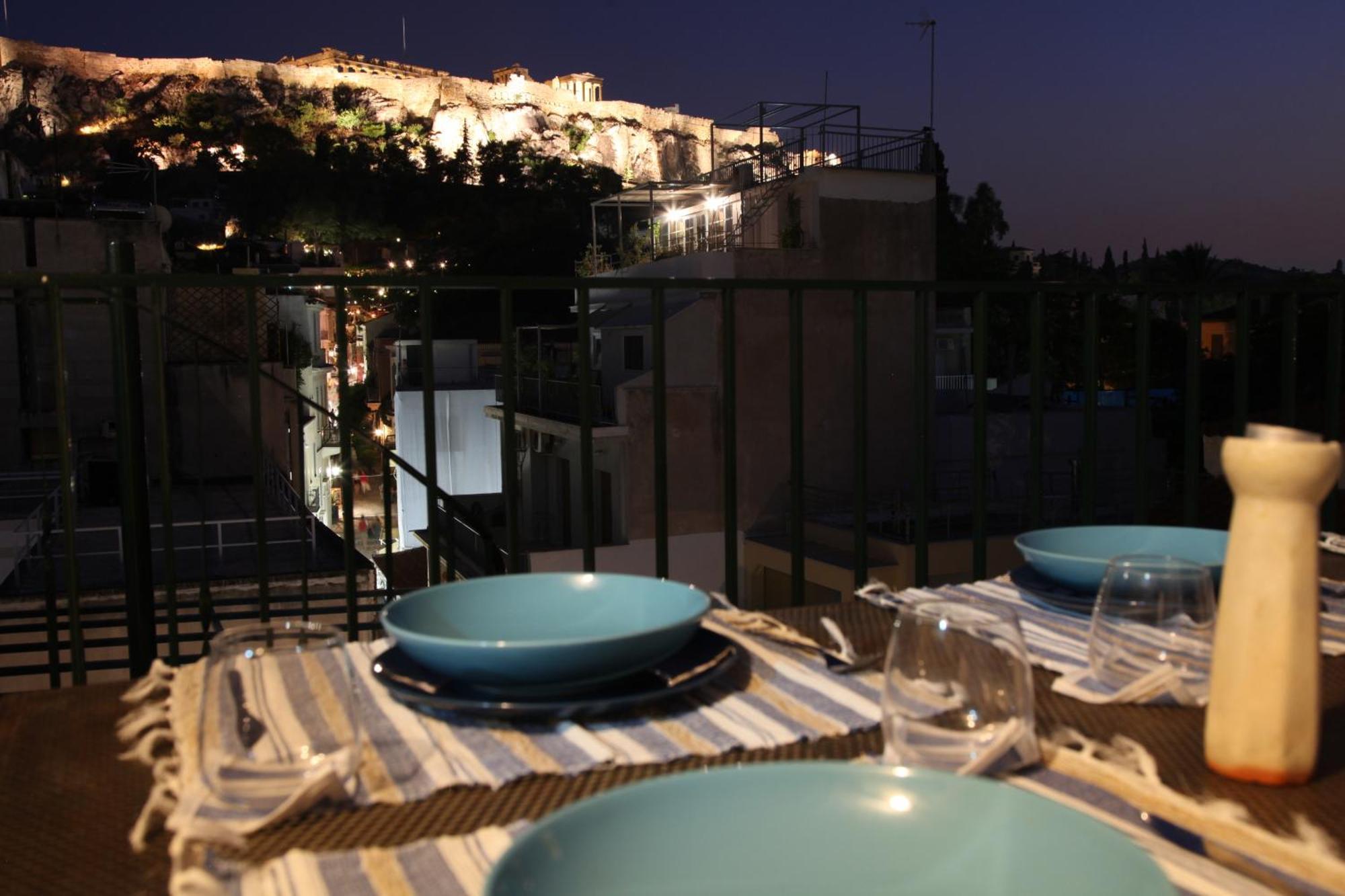 Plaka Two-Storey Penhouse With Acropolis Views Pl6 Афины Экстерьер фото